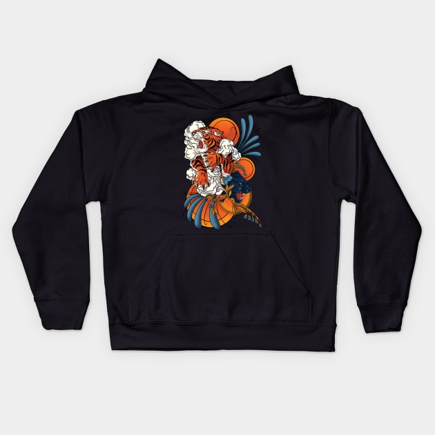 Kings of the Jungle Kids Hoodie by Carys Street Wear